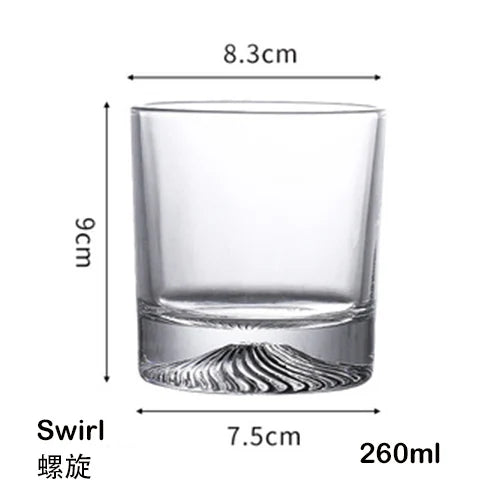 Whiskey Glasses, Scotch Whisky, Bourbon, Cocktails, RUM, Durable Whiskey Glasses