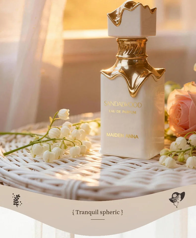 Arabian Perfume Natural Eau De Parfum 100ML Maiden Anna Sandalwood False Body Fragrance Woodsy Fragrance Perfume