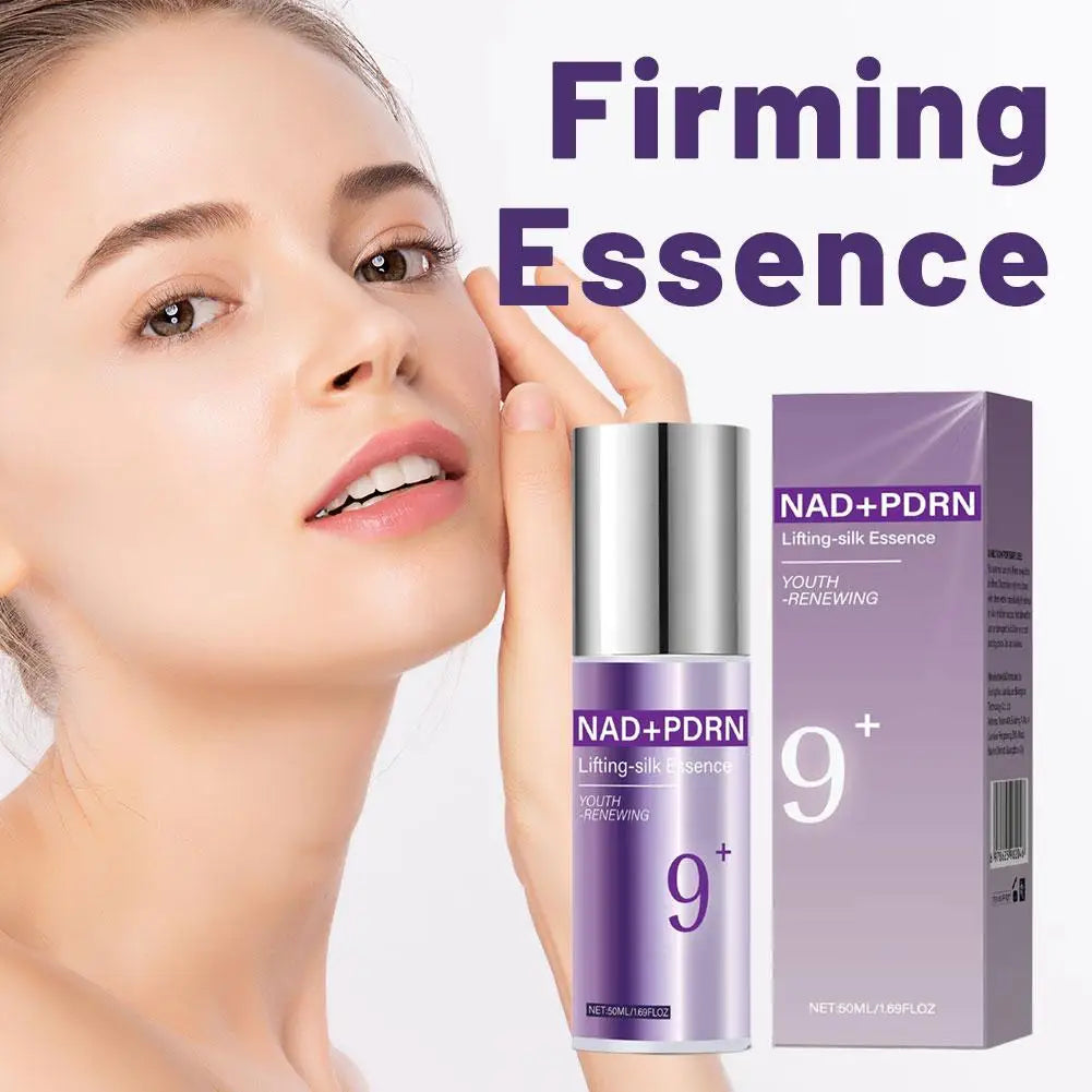 50ml NAD+ Lifting-sil Essence Powerful Peptide Complex Reduces Signs Of Aging Restores Skin Fullness Elasticity Deep Hydration
