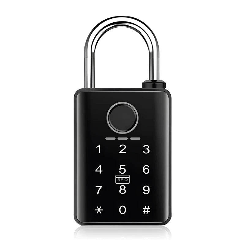 Waterproof Tuya Padlock Fingerprint Electronic Lock Keyless Unlock Heavy Duty Padlock for Home House Warehouse Garage 7/10mm