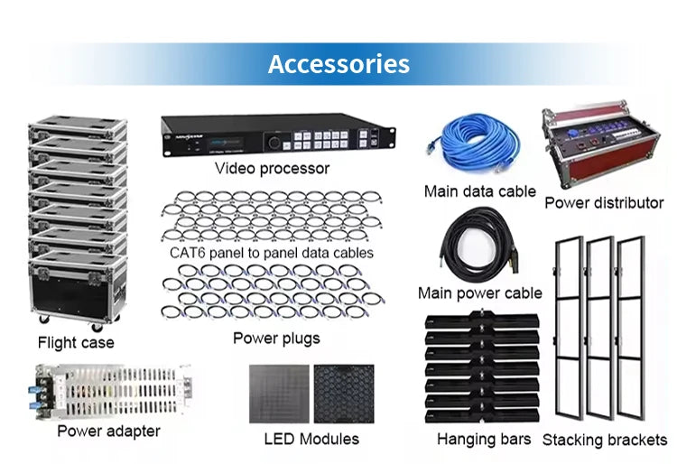 Outdoor Led Screen Display Waterproof P4 Outdoor Led Display Hd P8 Big Outdoor Led Video Wall for Publicity Rental Events