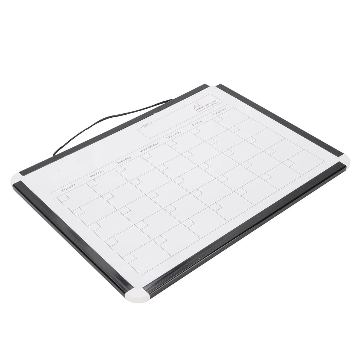 Monthly Calendar Dry Erase Whiteboard Replacement Magnetic Calendar White Board Easy To Write Practical Lightweight for School