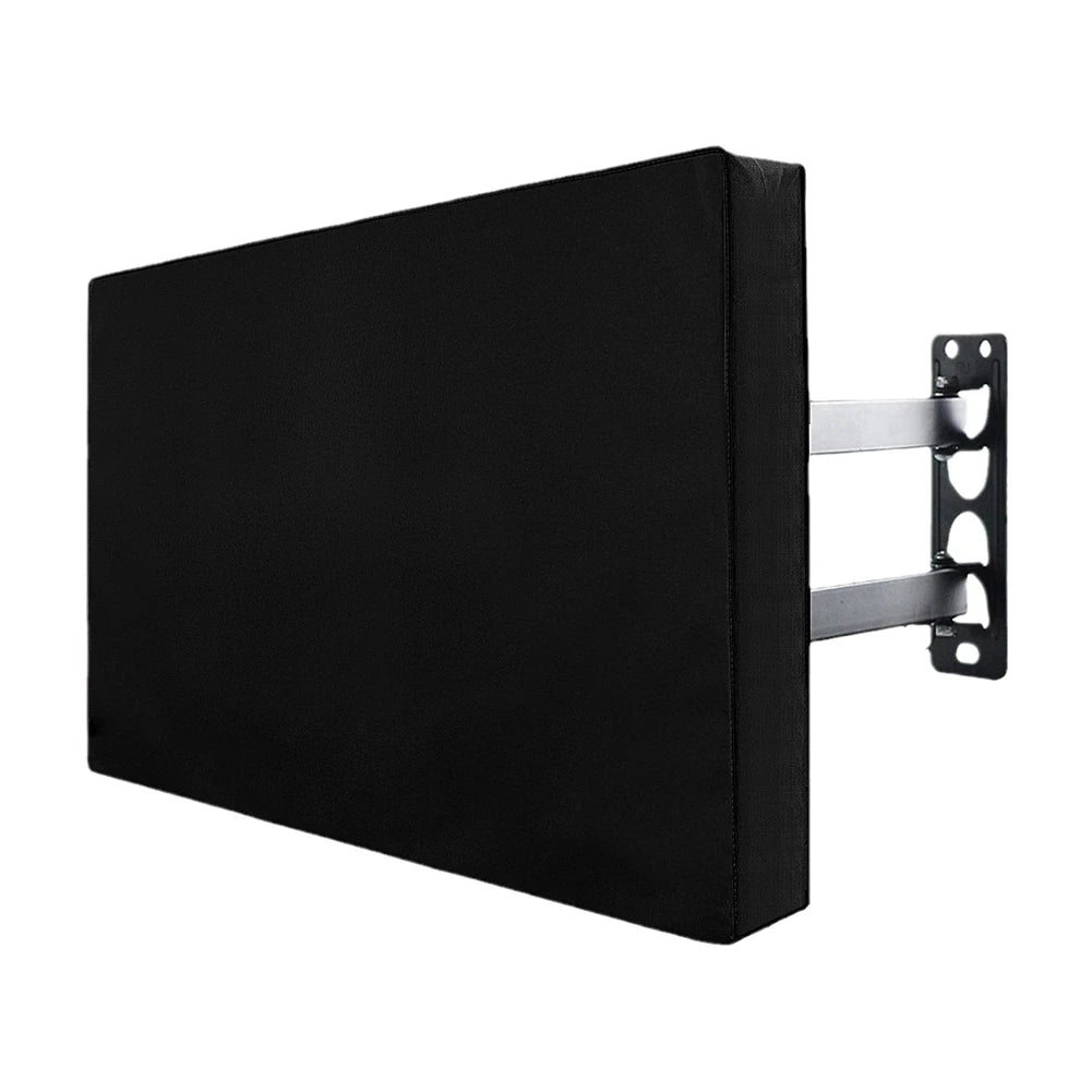 1pc Outdoor TV Cover 22-75Inc 210D Oxford Weatherproof Waterproof TV Screen For Outside TV Enclosure Moving TV Display Protector