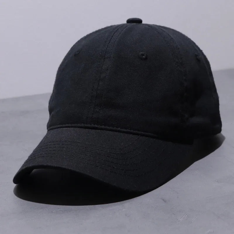 Unisex Cotton Trucker Hat Solid Soft Breathable Sun Hats Men Solid Baseball Cap Sports Hat Snapback Hat Golf