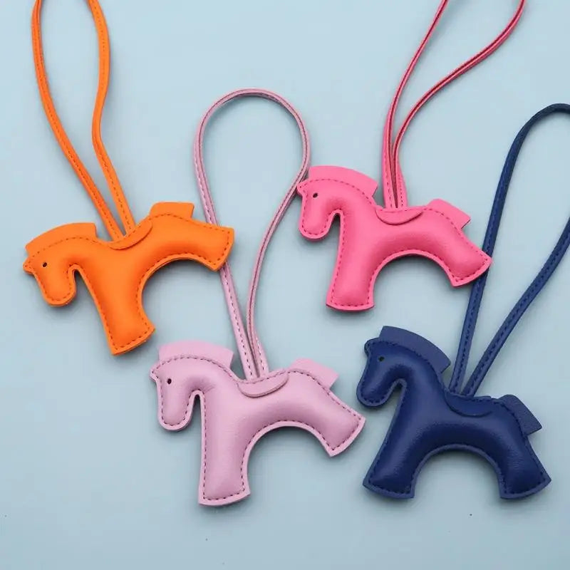 Cute Cartoon Duck Bag Charm High Quality Cute Leather Fashion Charm Bag Keyring Backpack Decoration Accessories Gifts