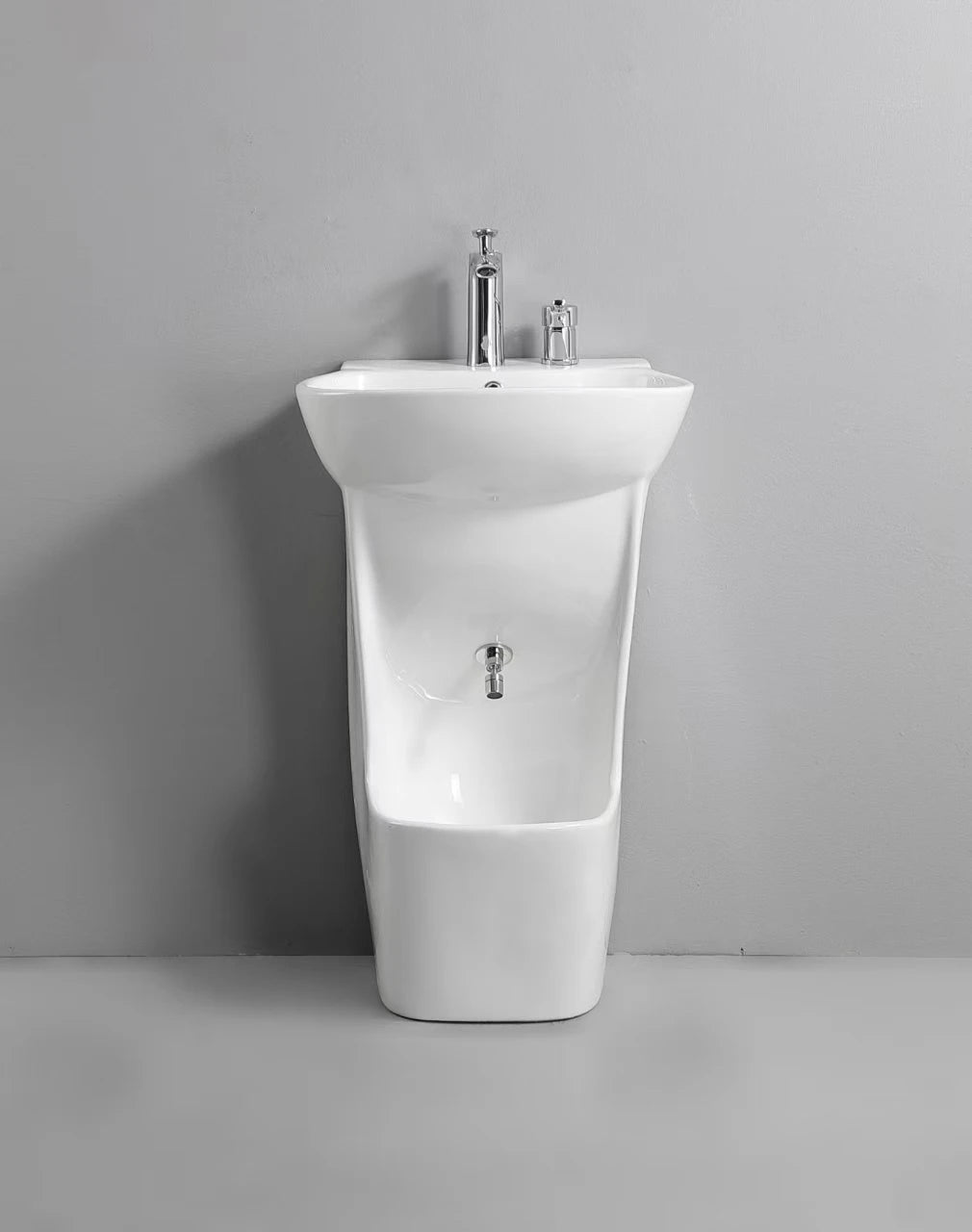 Modern Muslim ceramic sink foot bath basin washbasin drainer prayer utensils easy to clean tie rod handle