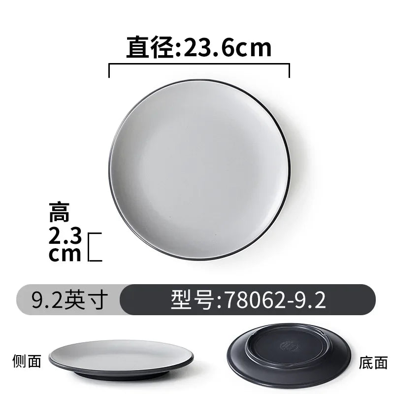 1PCS Tableware/high-end Cold Dish Plates/non Fragile Plates/bowls/sushi Plates, Japanese Style,A5 Food Grade Melamine