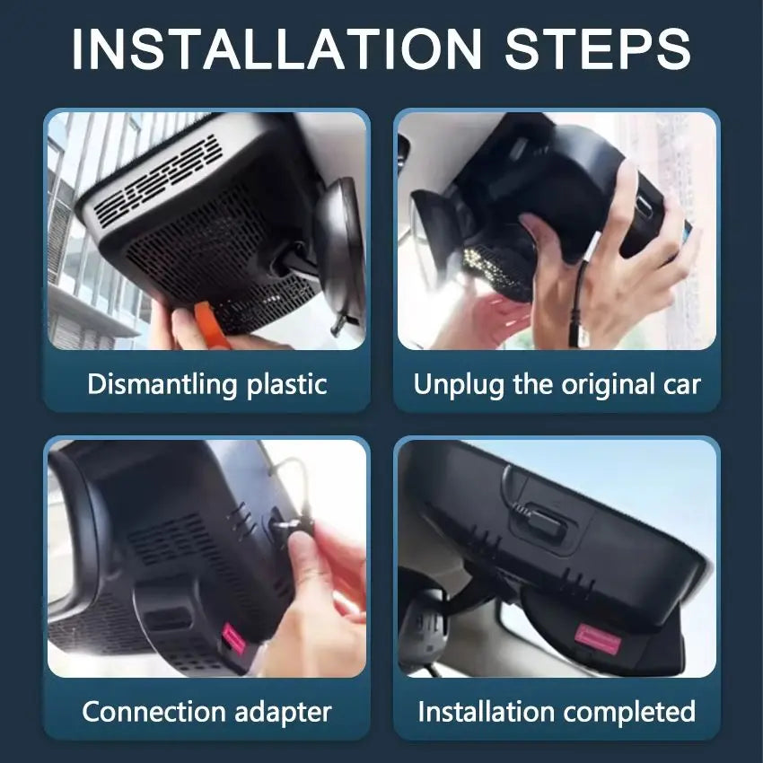 New! 4K UHD Plug and Play Car DVR Dash Cam Camera For Omoda 7 Omoda7 2025 2026 2027 Wifi Dashcam Customized Video Recorder