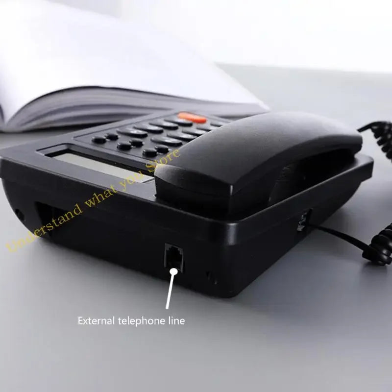 J60A Landline Phone KX-T2016 Caller Display Corded Telephone Support for Home Office