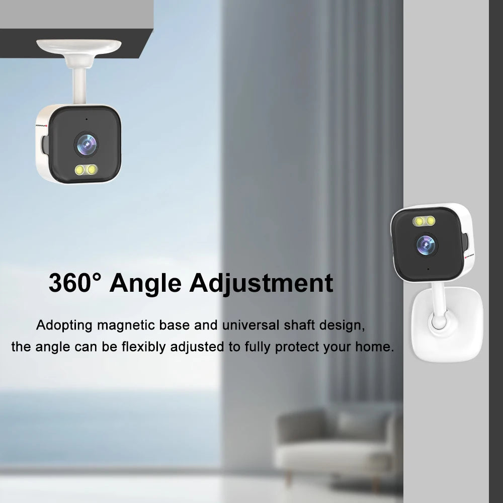 O-Kam Pro Mini Cube Security Camera, 5MP Indoor WiFi IP Camera with Two-Way Audio & Human Detection, Motion Alert, 5X Zoom,