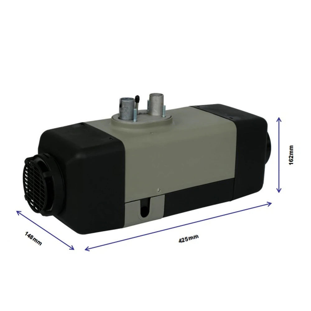 425*148*162mm Top Quality 12V 5KW Energy-Saving Car Air Conditioner Air for Car Boat RV