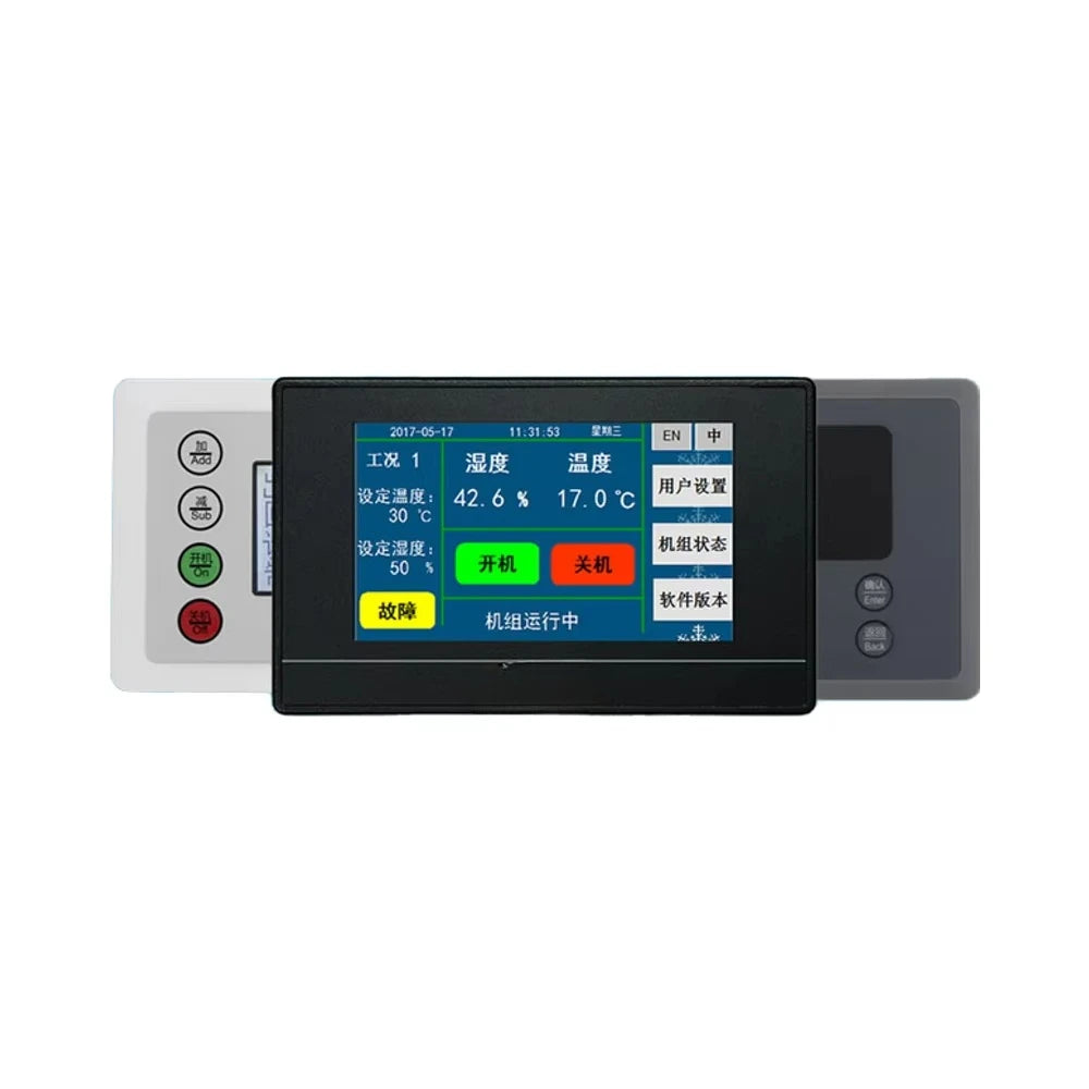 Intelligent energy-saving controller automatically adjusts parallel unit and inverter fan based on load