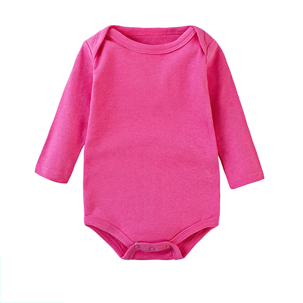 Baby Bodysuit Boy 100% Cotton Long Sleeve Newborn Clothes Toddler Girl Onesie Clothing Autumn Winter Soft Infantil Rompers 0-24M