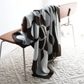 Nordic Knitted Blankets Bohemian Abstract Throw Blanket Sofa Cover Plush Travel Leisure Bed Cover Blanket Boho Bedspread