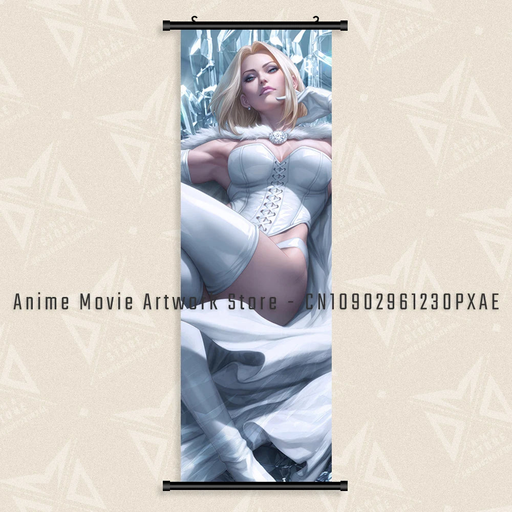 Marvel X-Men Phoenix Character Home Decor Anime Superhero Wall Art Hanging Painting Canvas Print Scrolls Picture Movie Poster
