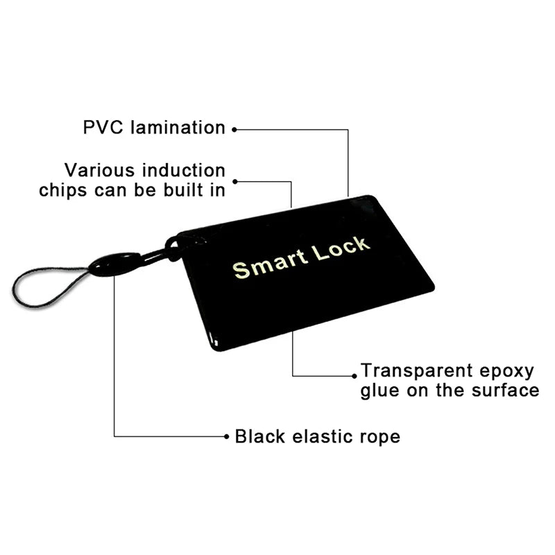 Card Electronic Smart Door Lock Card Digital Smart Fingerprint Locks Unlock Small RFID Card
