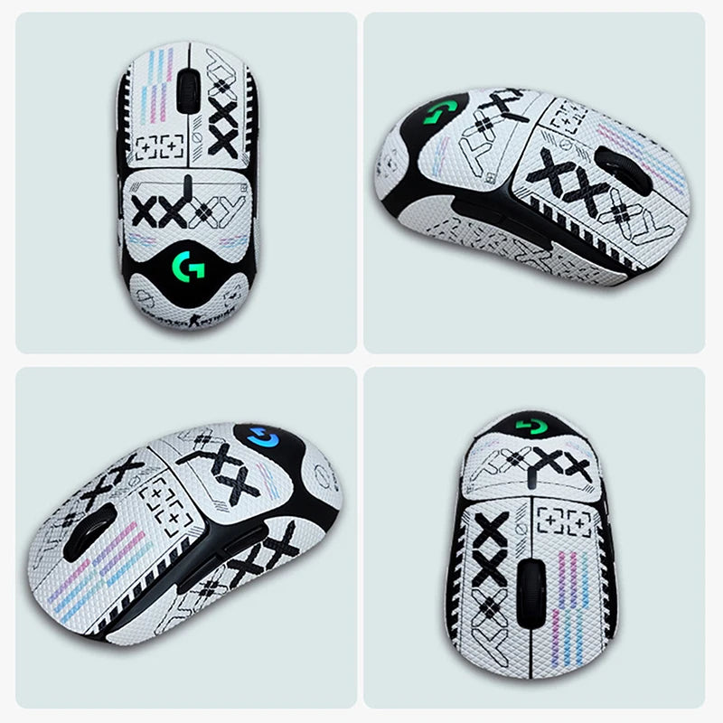 Mouse Grip Tape Skate Handmade Sticker Non Slip Suck Sweat For  G Pro X Superlight Wireless Mouse