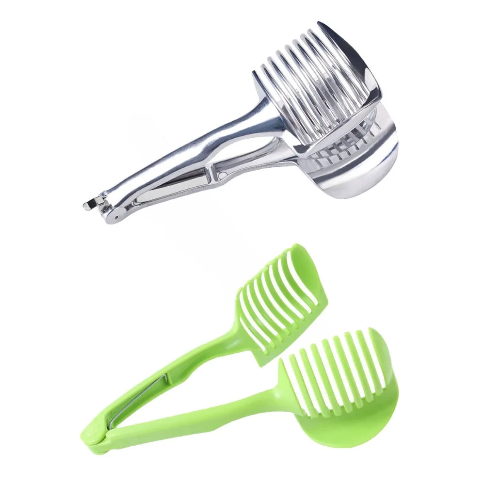 Alloy Handheld Slicer for Fruits Tomato Potato Onion Lemon Vegetable Cutter Kitchen Tools Kitchen Gadgets and Accessories 1PC