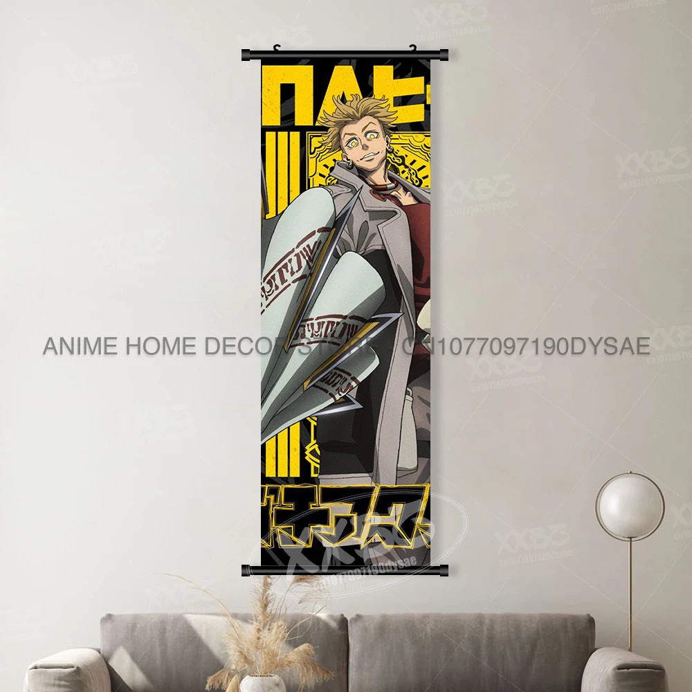 Canvas Home Decoration Poster For Anime Gachiakuta Character Print Scrolls Pictures Wall Art Hanging Painting Bedside Background