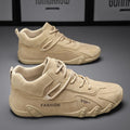 Men's Shoes New Fashion Breathable Non-slip Wear-resistant Outdoor Casual Mid-Top Lace-Up Sneakers