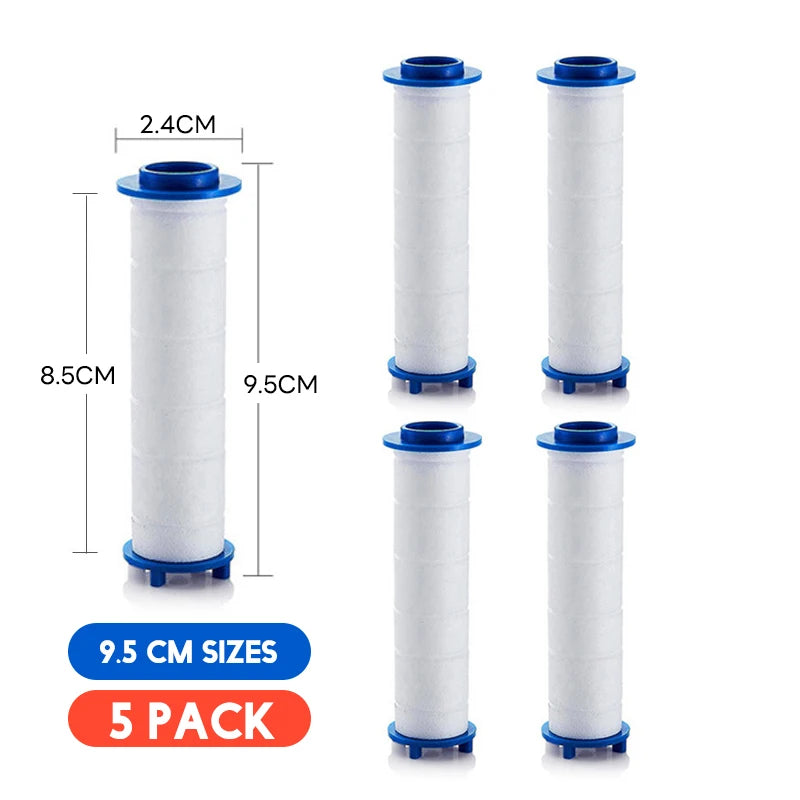 3/5/10 Pcs Shower Head Filter,Replacement Shower Head Cotton Filter Set Water Purification,Bathroom Accessories