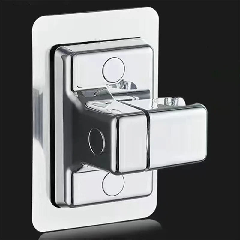 Adjustable Shower Head Holder Wall Mounted Bath Bracket Self-Adhesive Showerhead Handheld Trestle Bathroom Accessories
