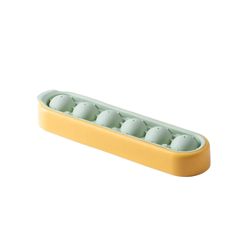 Zackoo Ice Cube Tray Food Grade Silicone Ice Grid Mold Household with Lid   Candy Bar Kitchen Gadgets in Summer