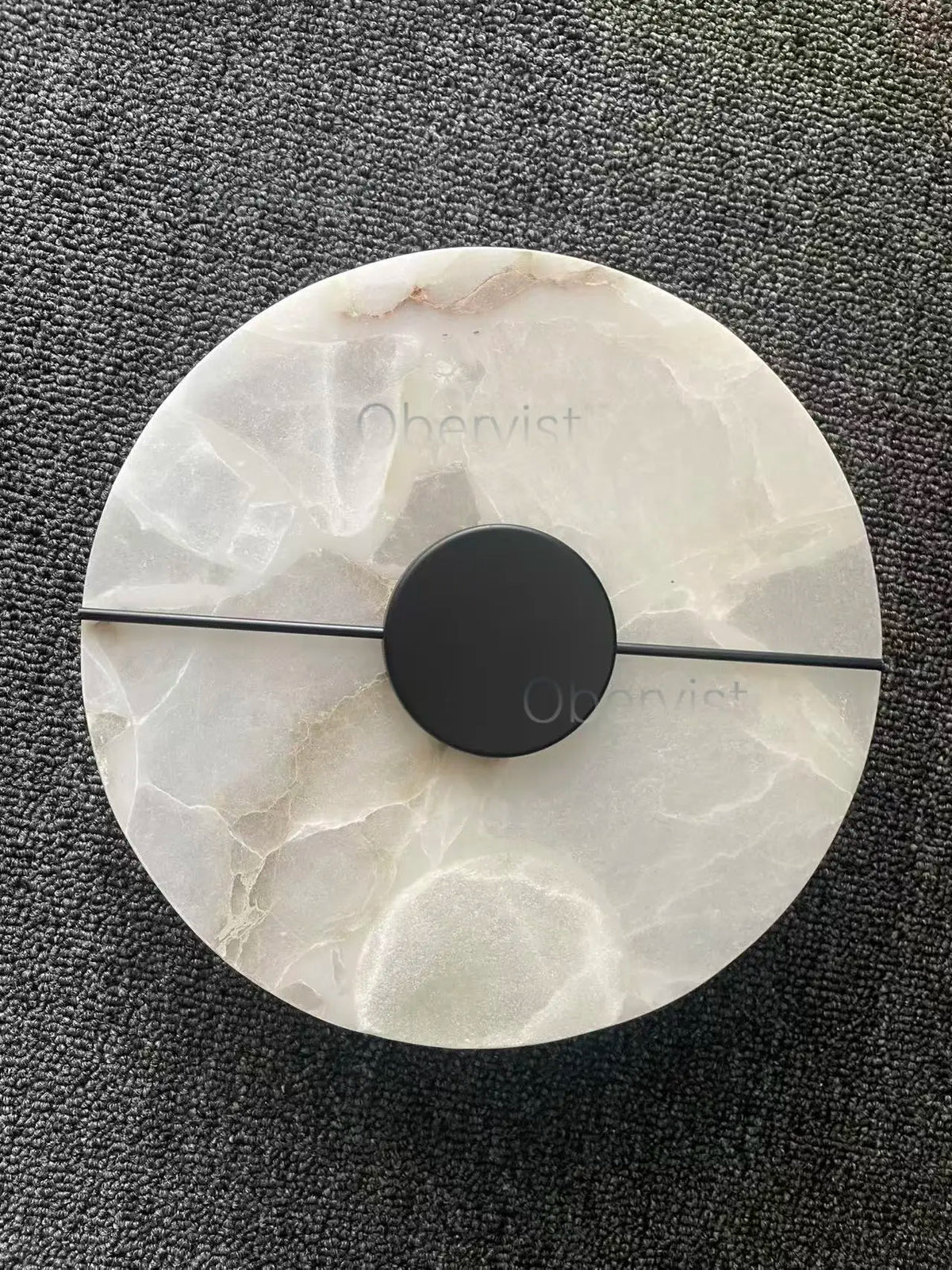 Modern Luxury Creative Marble Wall Light - Alabaster Marble Wall Sconce for Bedroom Bedside Living Room Aisle Indoor Decor