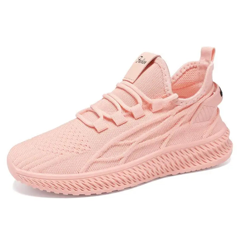 Yellow Sneakers For Women Shoes Slip On Flying Breathable Mesh Sneakers Woman Spring New Lightweight Tennis Ladies Casual Shoes