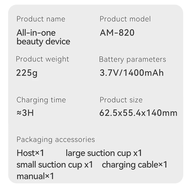 4in1 Face And Body Sculpting Massager Cellulite Reduction Slimming Device Fat Burner Shaping Tool for Weight Loss Facial Machine