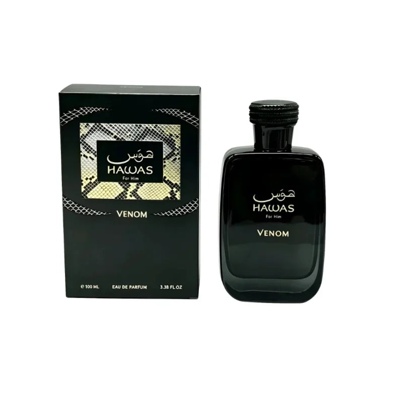 Rasasi Hawas for Him Men's Eau De Parfum – Middle Eastern Fragrance | Hawas Ice | Hawas Elixir Women's Perfume