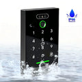 Facial Recognition Waterproof TTLock APP Fingerprint Access Control System Metal Frame Keyless Door Entry Smart RFID Card Reader