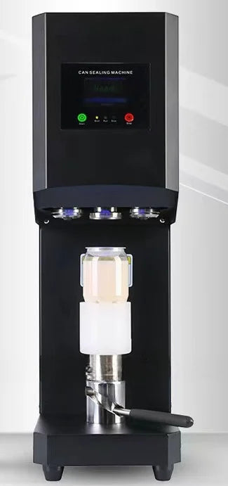 Fully Automatic Can Sealing Machine Commercial Plastic Can Capping  Aluminum Cap Milk Tea Shop Cup  Sealing Machine