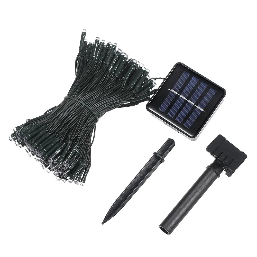 100Led Solar String Light Fairy Garden Waterproof Outdoor Lamp 3V Garland For Holiday/Party/Birthday Home Decoration