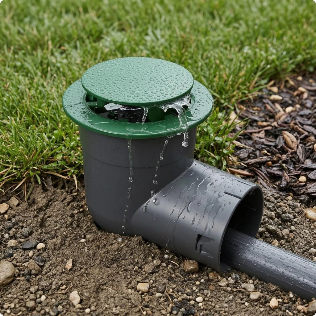 Lift-up Drain Pipe Fitting Socket-Design Opening Lift-up Drain Elbow Plumbing Part Plastic Water Release