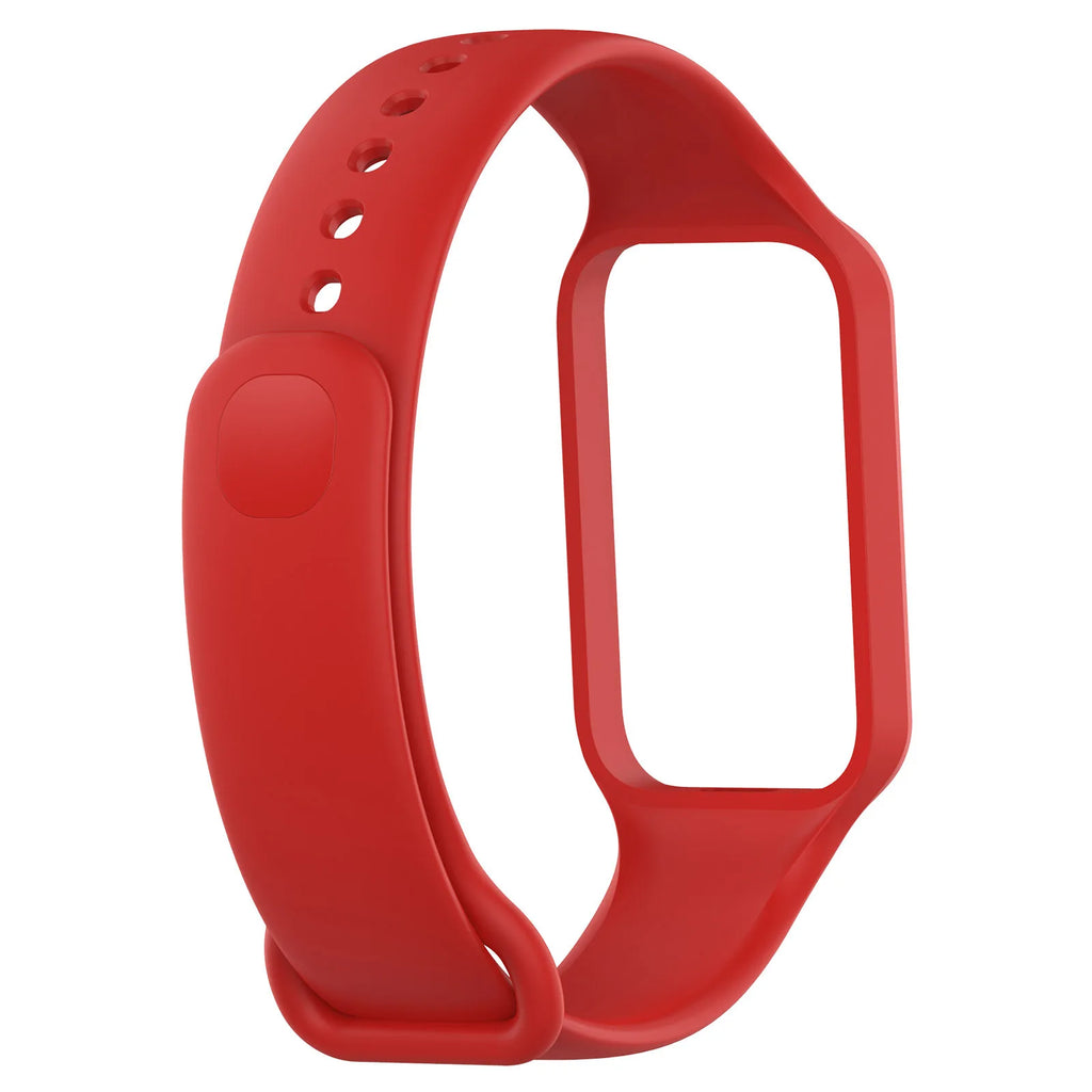 Silicone Strap For Xiaomi Redmi Band 2 Watchband Bracelet Replacement For Xiaomi Band 8 Active Wrist Strap Correa Accessories