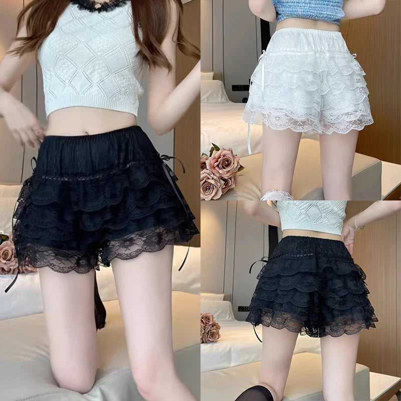Women's Casual Shorts Summer Korean Version Versatile Outerwear Fashion Leggings Shorts