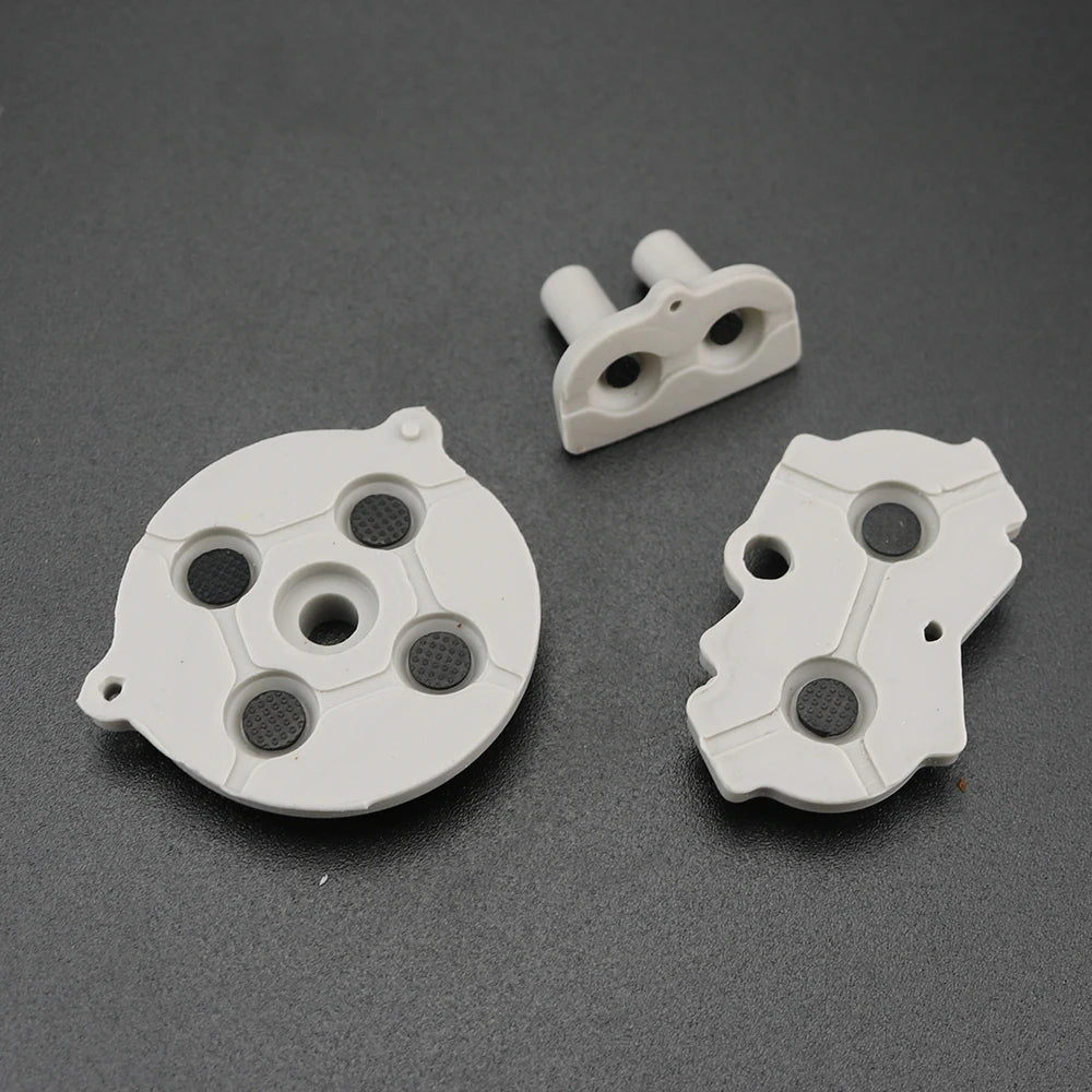 1set 5sets 10sets For GB GBA GBC GBP Rubber Conductive Buttons A B D-pad Silicone Start Select Keypad Repair Parts