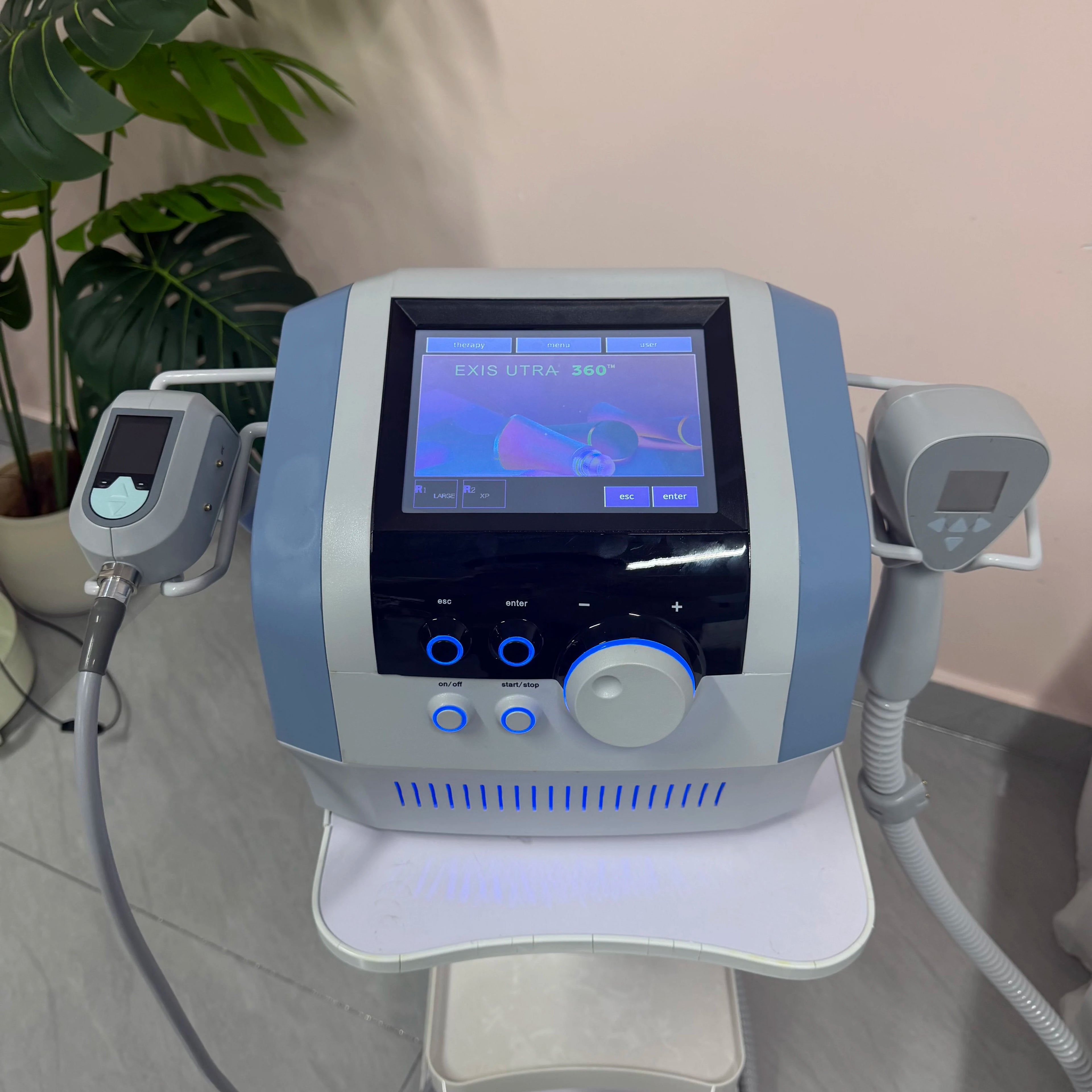 360 Fat Slimming Machine 2 in 1 Monopolar Radiofrequency Facial Rejuvenation and Firming Super Wrinkle Removal Face Lift