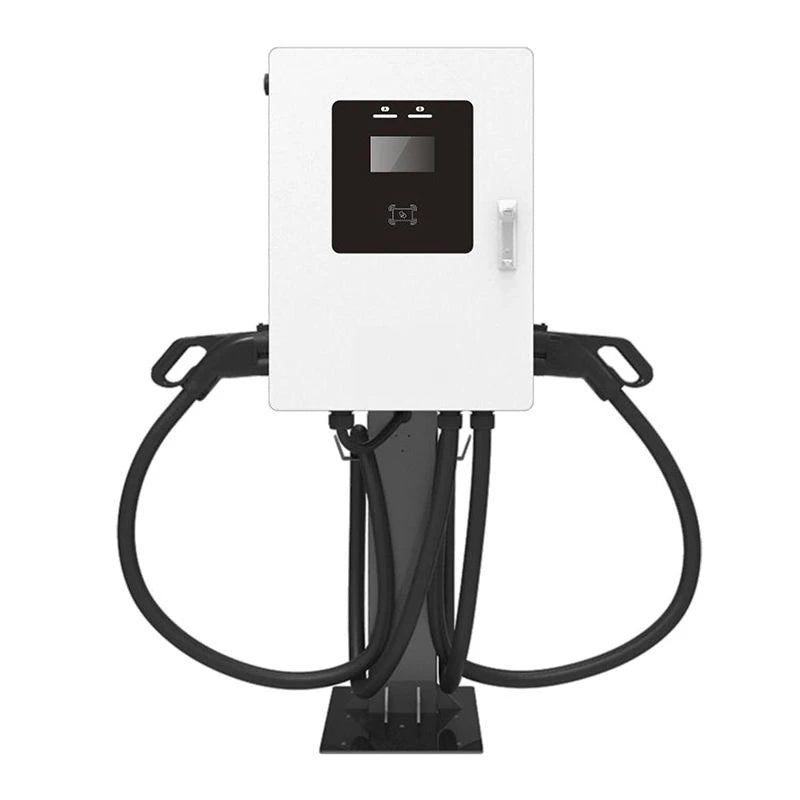 Electric Car Charger 30kw 40kw 60kw GBT CCS1 CCS2 DC EV Fast Charger EV Charging Station Built-in RCD Protection IP54