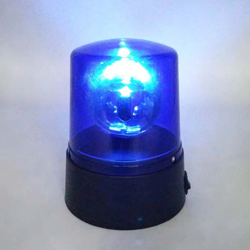 LED Strobe Light for Car: Flashing Circular Signal Lamp, Battery-Powered, Ideal for Ceiling Mount in Truck or School Vehicle