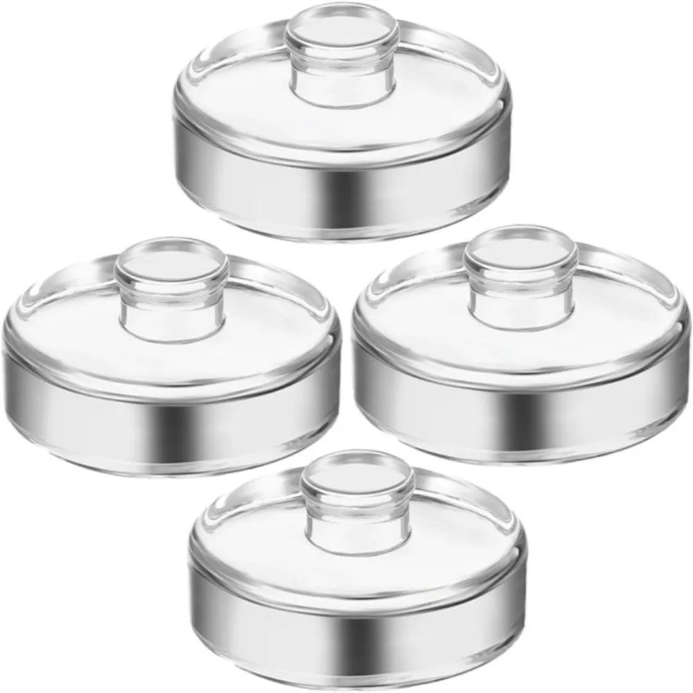 Fermented Glass Weights Clear with Handle Wide Mouth Mason Jar Lid Sealed Kitchen Gadgets Heavy Fermenting Weights Kimchi Making