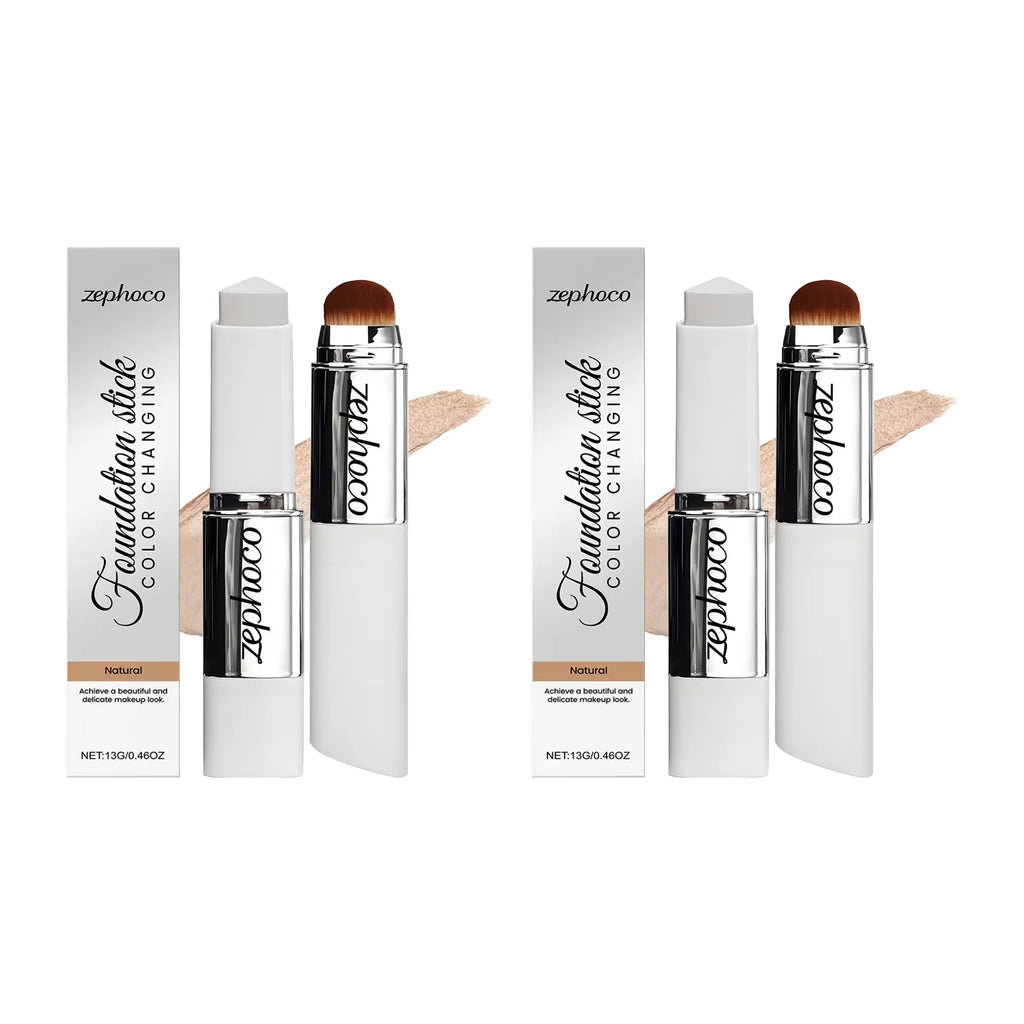 Foundation Stick Natural Persistent No Trace Makeup Feeling Even Skin Tone Invisible Pores Decorate Fine Lines Concealer Stick