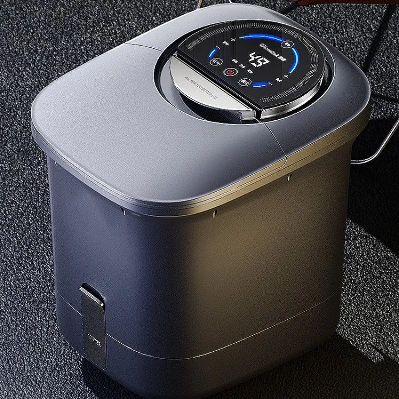 Acupoint Scraping Foot Bath Bucket Automatic Heating Electric Massage Constant Temperature Footbath Machine,  Bath Foot