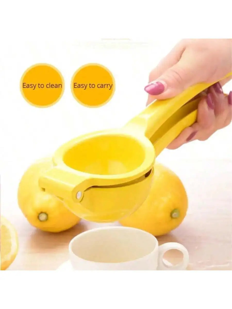 1/2pcs Premium Metal Manual Lemon Juicer Professional Citrus Squeezer for Lime Orange Fruit Juicing Kitchen Gadgets Yellow Green