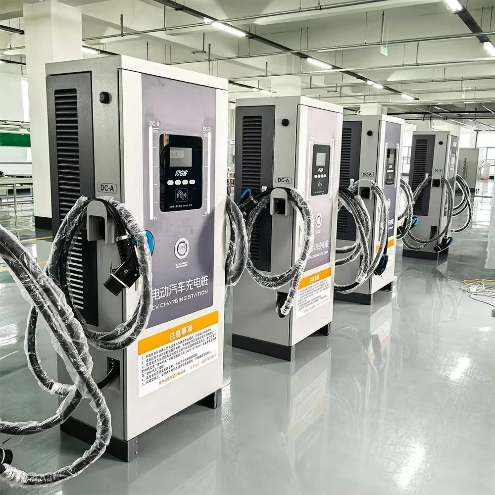 Dc Car Charger New Energy Charging Equipment Car Charging Pile 60kW 80kW 120kW 240Kw Fast Ev Car Public Charging Stations