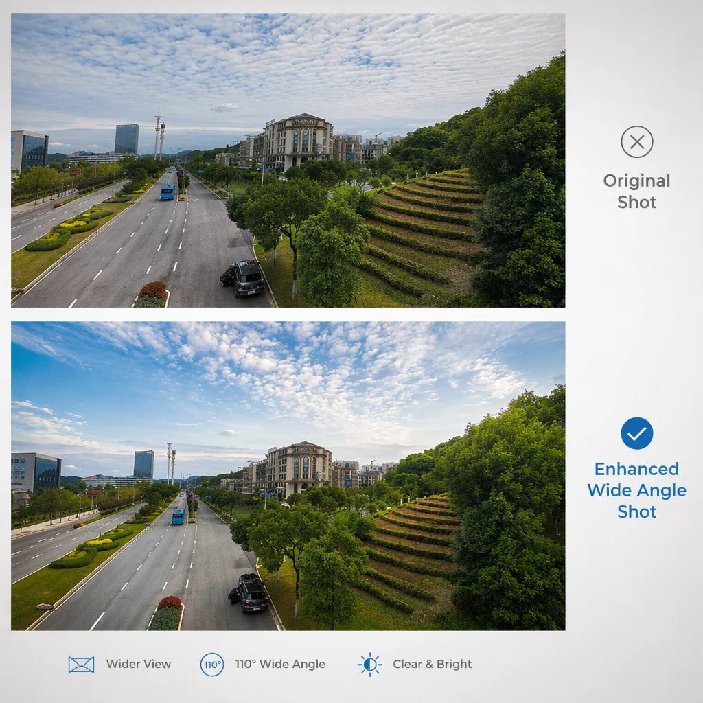 For Insta360 Luna Ultra Sports Camera Wide-Angle Lens 114° Recording And Shooting Expansion Lens for Insta360 Luna Ultra