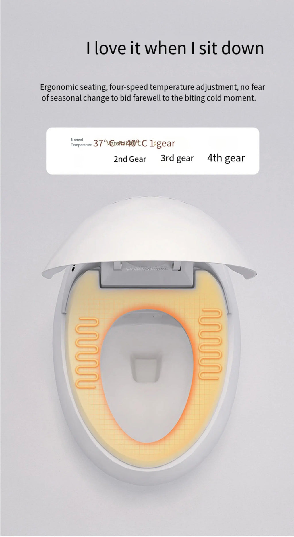 2023  New Modern Egg Shape Toilet Sanitary Ware Bathroom Ceramic Luxury Electric Intelligent Wc Smart Toilet Automatic