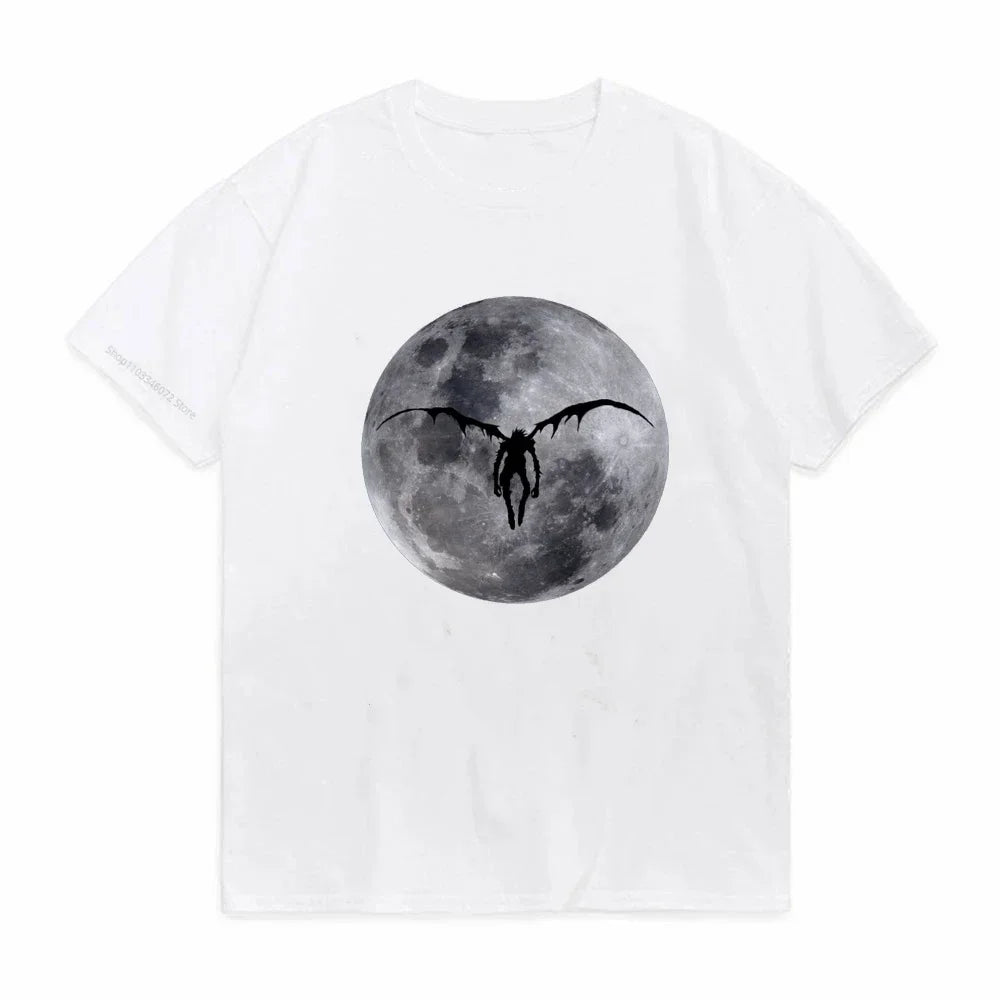 Men Kawaii Cartoon Summer Tops Misa Amane Graphic Tees Japanese Anime T-shirt Death Note T  Harajuku Unisex Pop Y2k Tshirt