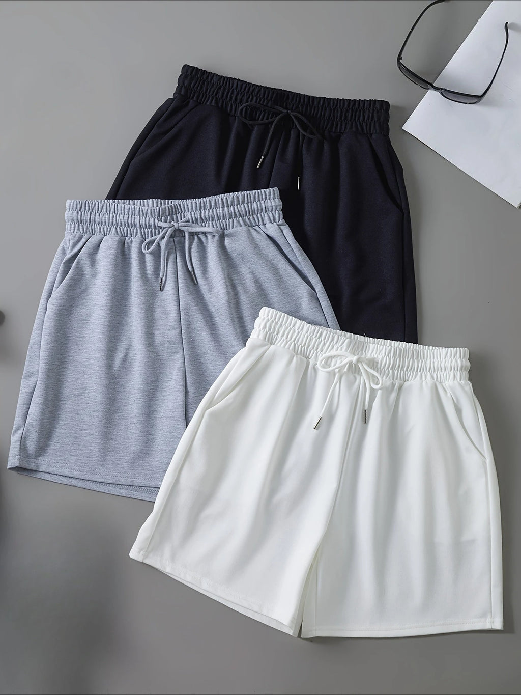 Summer Loose Women comfortable Casual Shorts Fashion Drawstring Athletic Shorts Sweatpants Sport Jogging Beach Pant Oversized